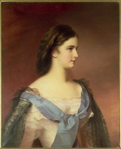 Imperatrice Elisabetta di Baviera (1837-98) da giovane